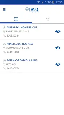 Guía médica IMQ android App screenshot 0