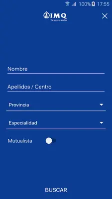 Guía médica IMQ android App screenshot 3